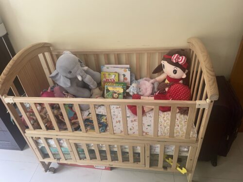12 in 1 Multifunctional Baby Crib – From Baby to Toddler Comfort