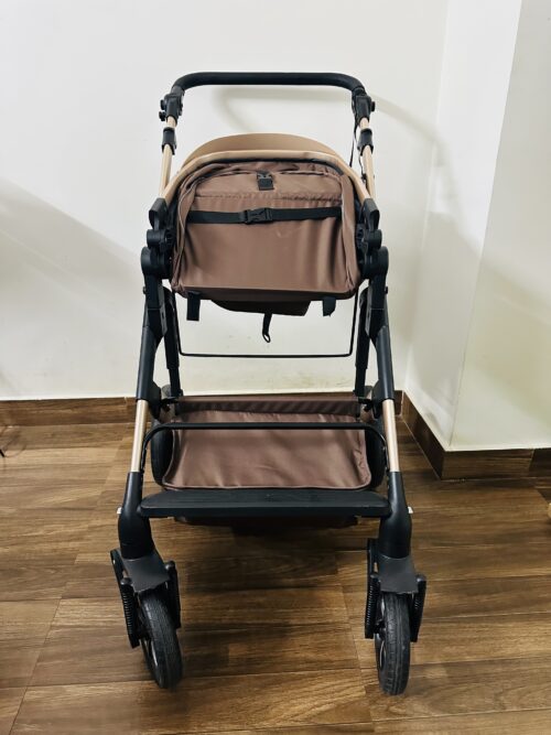 HunyHuny 4-in-1 Stroller for Baby – Pram Travel System with Bassinet & Car Seat
