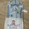 NumNum Baby Bed with Pillow – Soft, Zipped & Portable