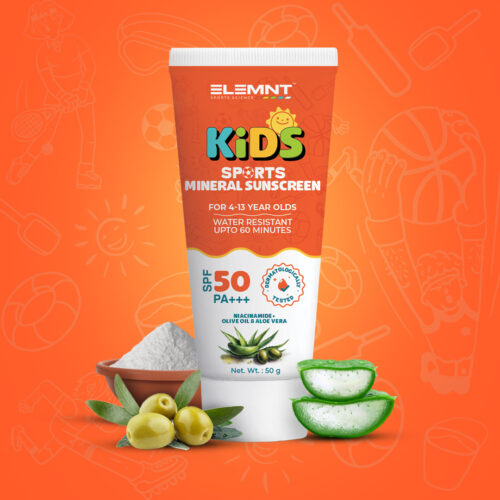 Elemnt Kids Sports Mineral Sunscreen – SPF 50+