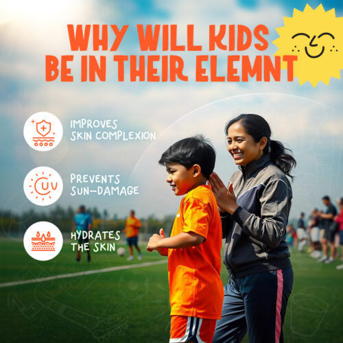 Elemnt Kids Sports Mineral Sunscreen – SPF 50+
