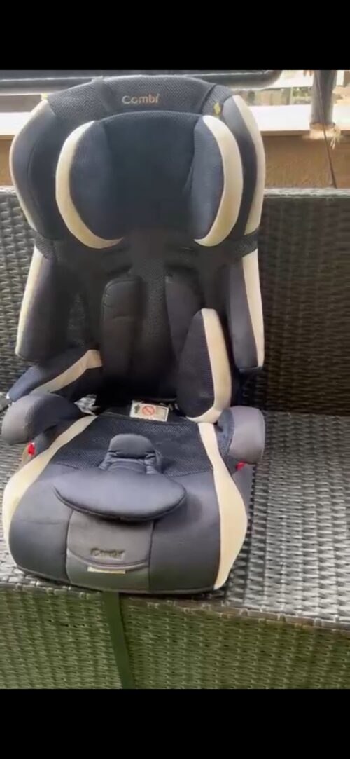 Convertible Baby Car Seat – Black & Beige