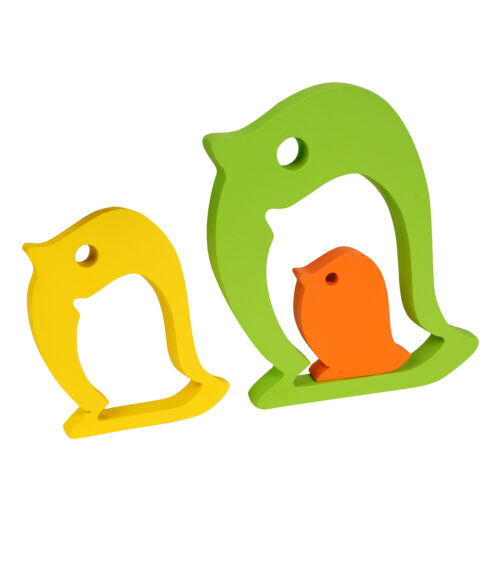 Stacking Bird - Wooden Toy