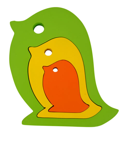 Stacking Bird - Wooden Toy