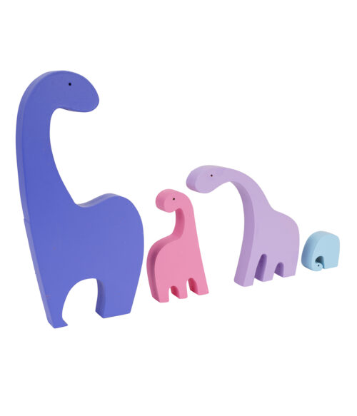 Mighty Dino – 5-Piece Wooden Dinosaur Puzzle