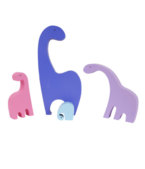Mighty Dino – 5-Piece Wooden Dinosaur Puzzle