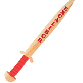 Excalibur Pretend Play - Wooden Sword - Size (52*10*1.7 CM)