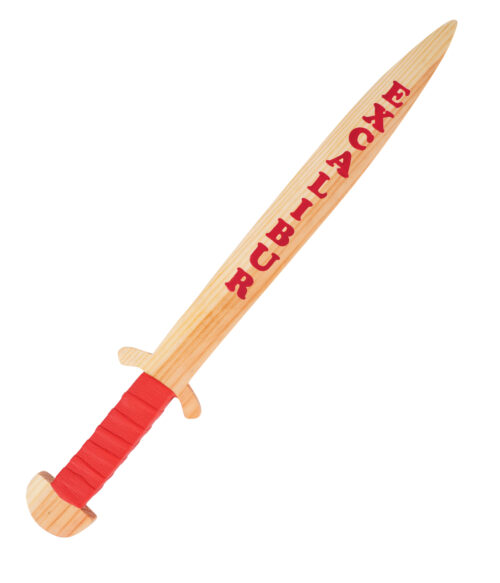 Excalibur Pretend Play - Wooden Sword - Size (52*10*1.7 CM)