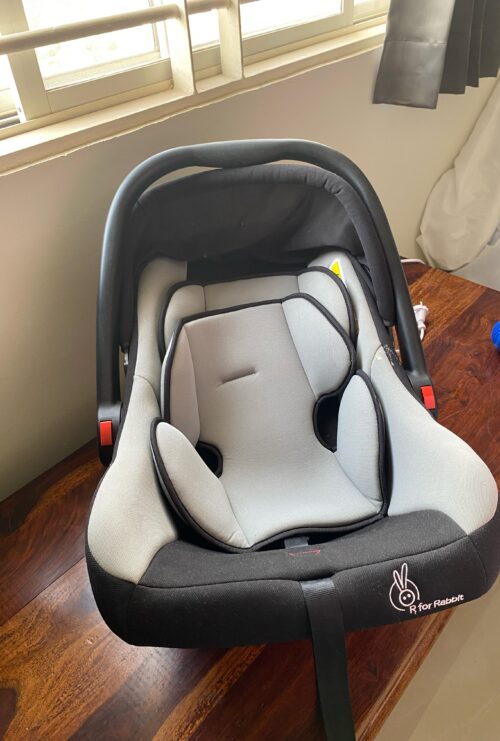 R for Rabbit Picaboo – Certified Infant Car Seat & Carry Cot with Side Impact Protection (Slightly Used)