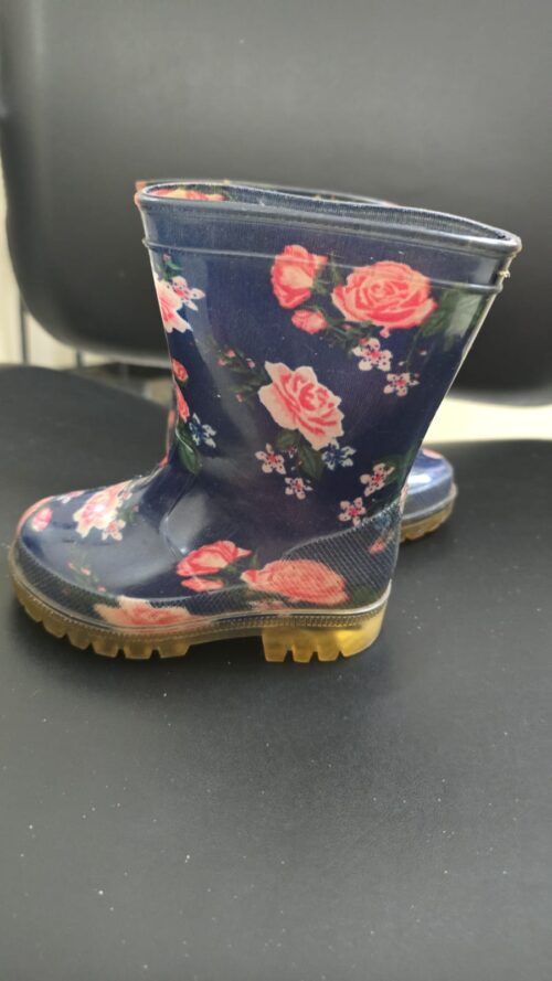 Cocokids Kids Wellies – Rose Print (EU 21)