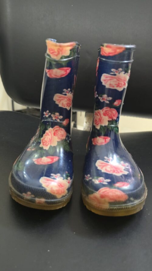 Cocokids Kids Wellies – Rose Print (EU 21)