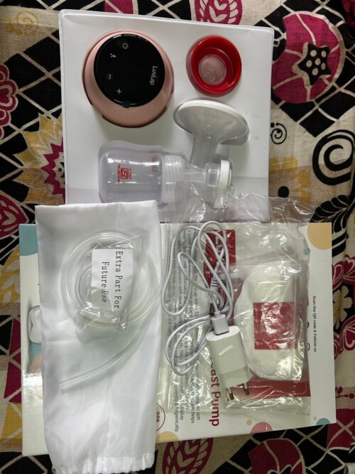 LuvLap Adore Electric Breast Pump – Barely Used, Fully Loaded