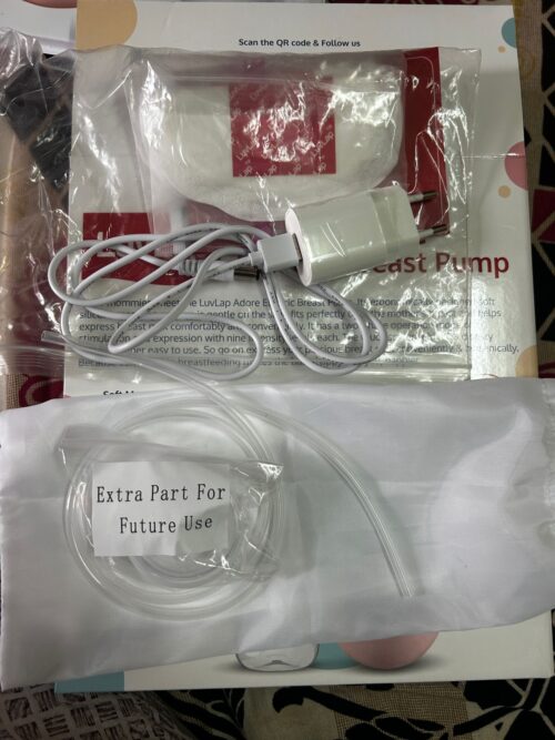 LuvLap Adore Electric Breast Pump – Barely Used, Fully Loaded