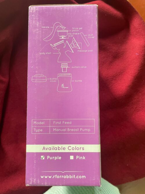 R for Rabbit Manual Breast Pump – Brand New (2025)