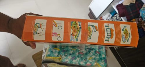 Wembley Piano Fitness Rack with Rattles & Mirror Play Mat