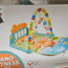 Wembley Piano Fitness Rack with Rattles & Mirror Play Mat