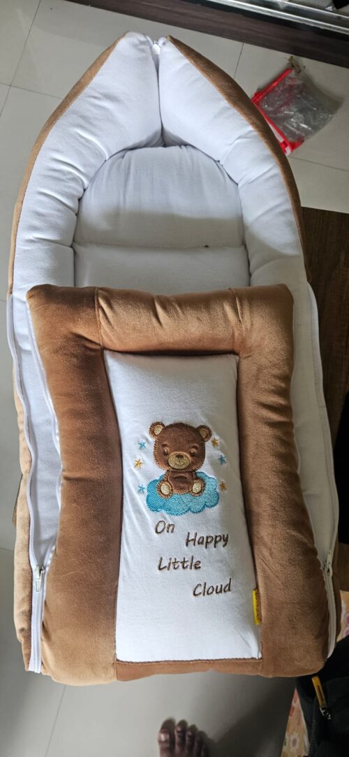 Born Babies Baby Carrying Bed with Mattress