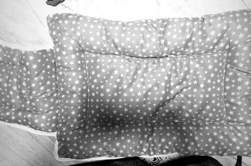 Pure Soft Cotton Baby Multi-Use Sleeping & Carry Bag (0–7 Months, Moon Grey)