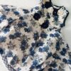 Elegant Floral Print Frock with 3D Flower Appliqué – For Baby Girl