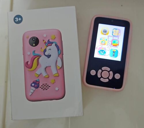 Unicorn-Themed Touchscreen Smart Toy Phone for Kids (3+ Years) – Brand New