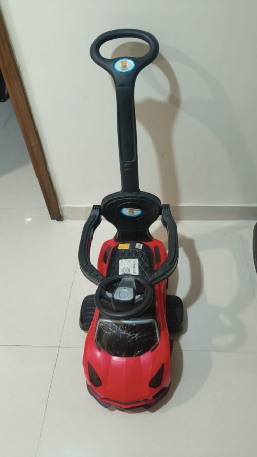 Babyhug Push Ride-On Car with Parental Handle – Gently Used