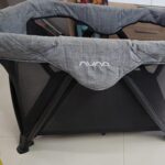 Nuna Travel Crib / Playard (Grey) – Lightweight, Foldable & Premium Build