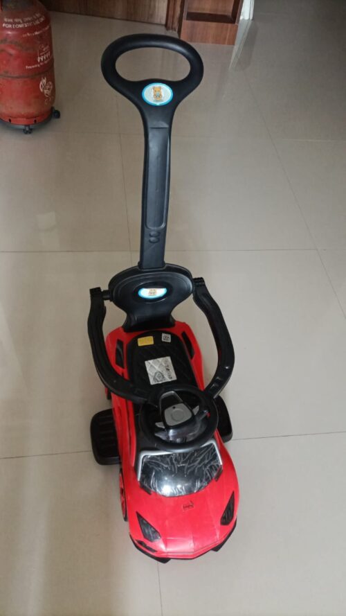 Babyhug Push Ride-On Car with Parental Handle – Gently Used