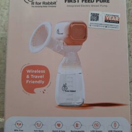 R for Rabbit First Feed Pure Electric Breast Pump – Minimal Used, Efficient & Travel-Friendly