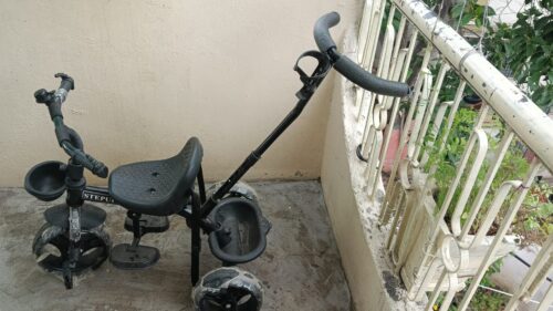 StepUp Tricycle with Parental Control – Barely Used, Like New!
