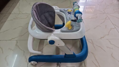 Babyhug Convertible Walker & Push Walker | Adjustable Height, Music & Lights | Gently Used – 2024