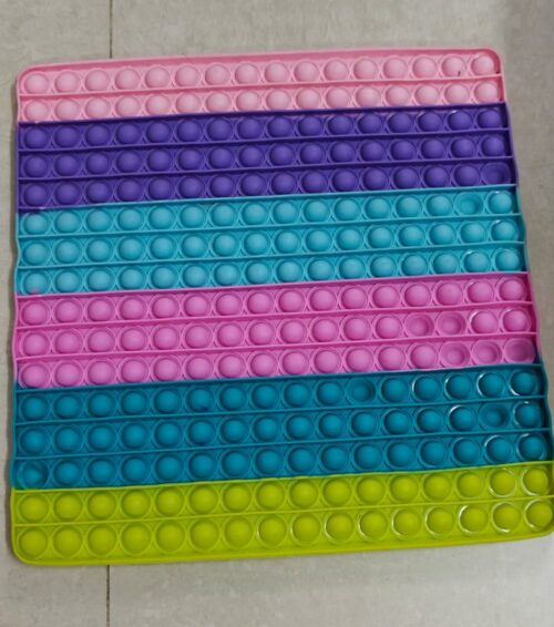 Rainbow Pop-It Fidget Mat – Sensory Fun That Pops!