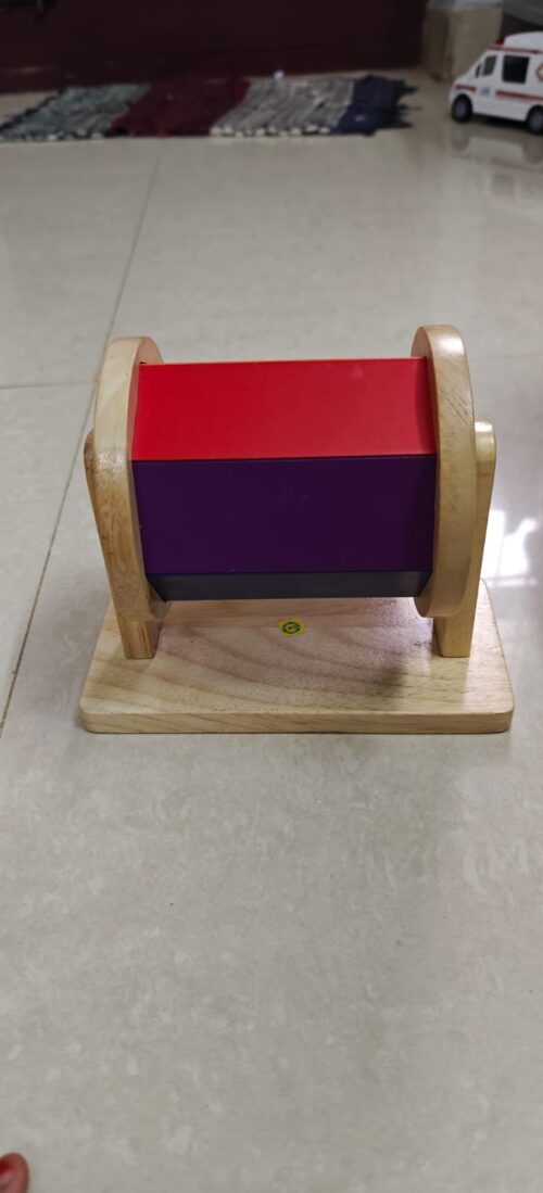Kizo Play Montessori Spinning Drum – Engage, Spin & Learn!