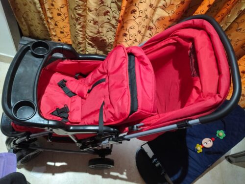 Babyhug 2-in-1 Rocker & Stroller – Red | Brand New, Never Used!