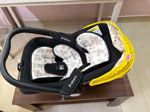 Babyhug Car Seat Cum Carry Cot with Mosquito Net (0–15 Months)