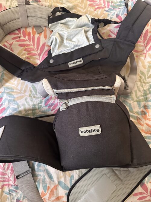 Babyhug Harmony 9-in-1 Ergonomic Baby Carrier with Hip Seat – Comfortable, Versatile, and Safe