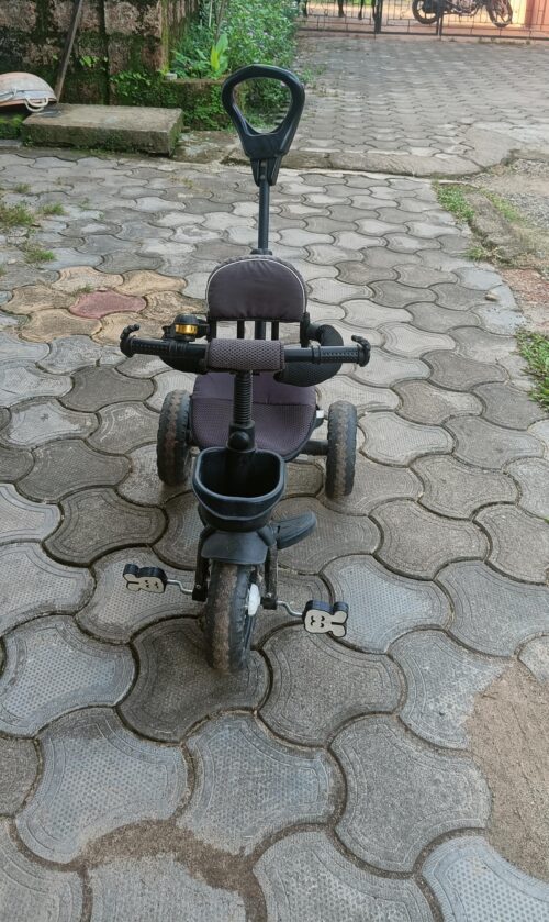 Kids Plug N Play Tricycle – Black | 2022 Model
