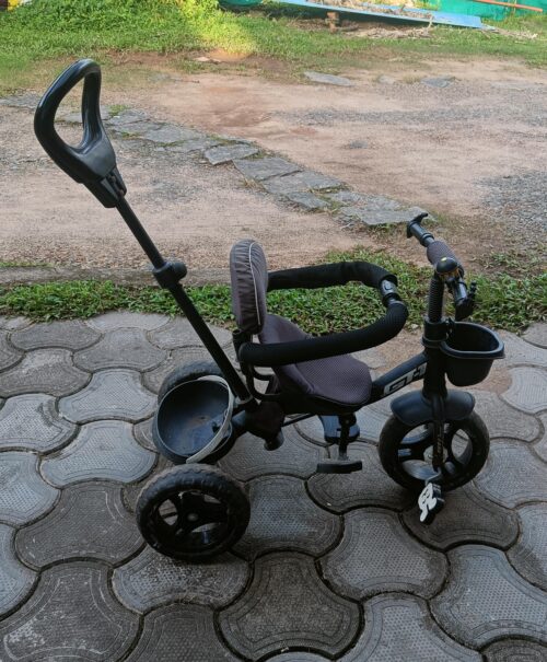 Kids Plug N Play Tricycle – Black | 2022 Model