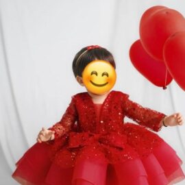Red Frock for baby girl