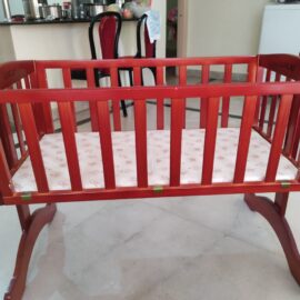 LuvLap C10 Wooden Cradle – Gentle Comfort for Your Little One