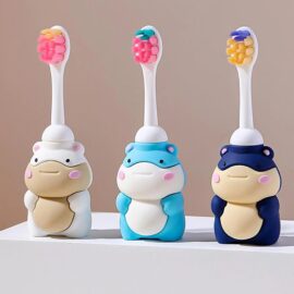 Happy Hippo Kids' Toothbrush – Make Brushing Fun!