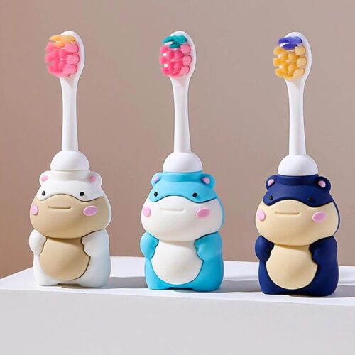 Happy Hippo Kids' Toothbrush – Make Brushing Fun!