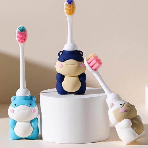 Happy Hippo Kids' Toothbrush – Make Brushing Fun!